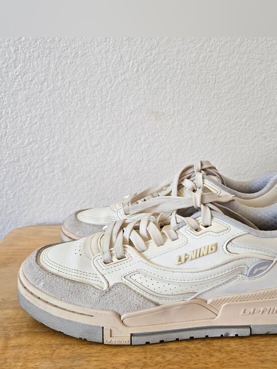 Li-Ninng -001 BTC White& Grey Sneakers Mens 7 Model AGCT007-2A Skateboarding main image 15